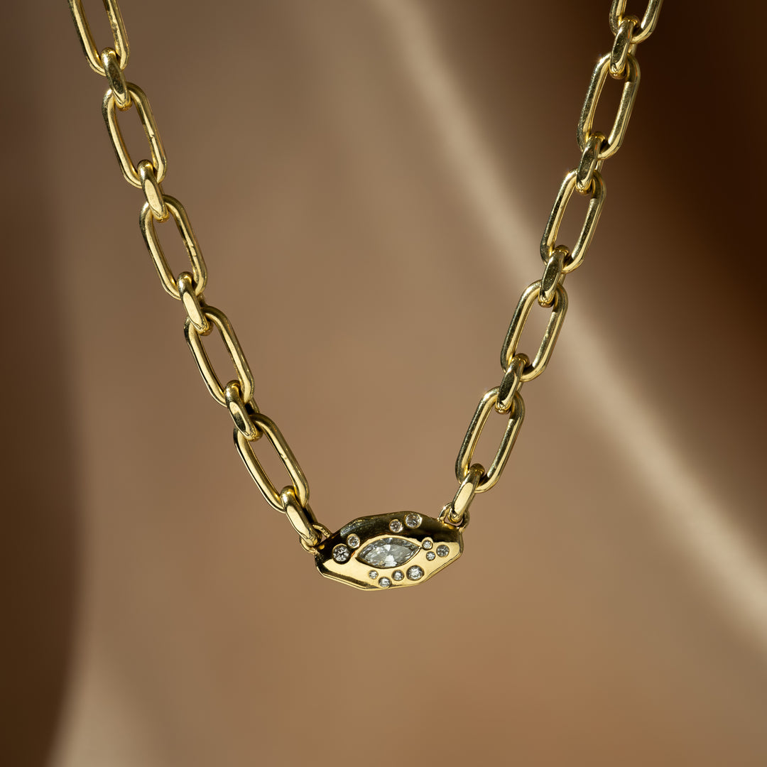Evil eye necklace