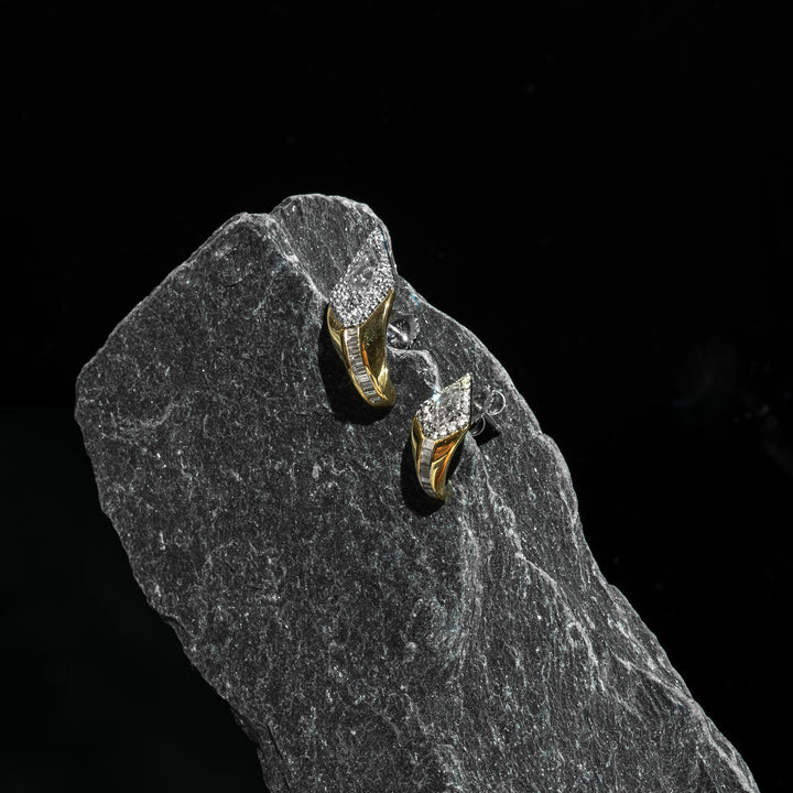 Cobra mini studs pair